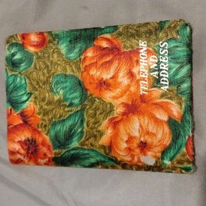 Vintage Telephone And Address Book